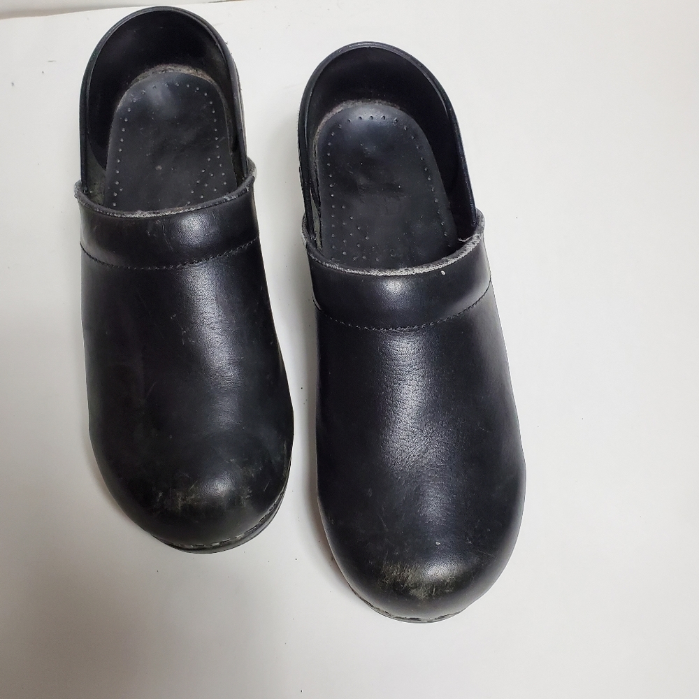 Sanita clogs leather upper lining shoes size 39 (8.5-9 US.)